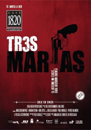 Cartel de Tr3s Marías